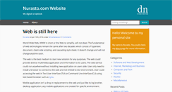Desktop Screenshot of nurasto.com